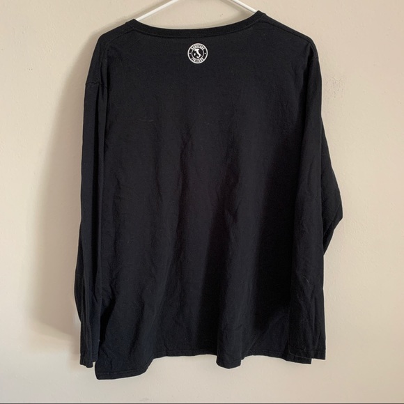 Hardcore Italians Napoli Naples Bedazzle Long Tee - Picture 4 of 5